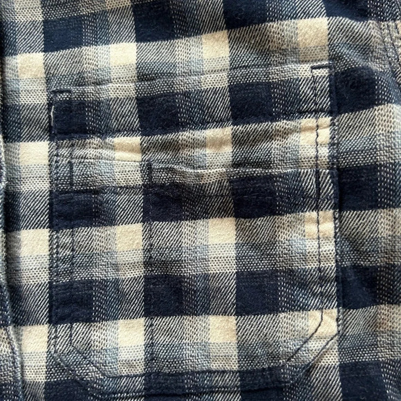 Carhartt Navy blue flannel Women's size XS (0/2) - Picture 5 of 8